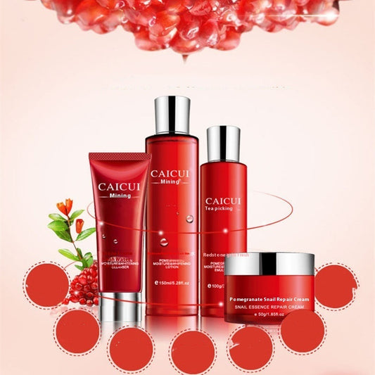Coffret Éclat à la Grenade – 5 Soins Visage Naturels & Antioxydants
